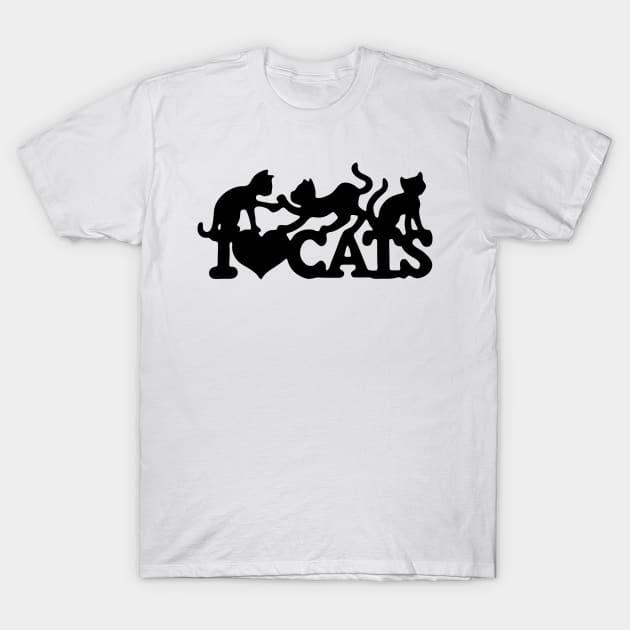 Cats T-Shirt by wolulas